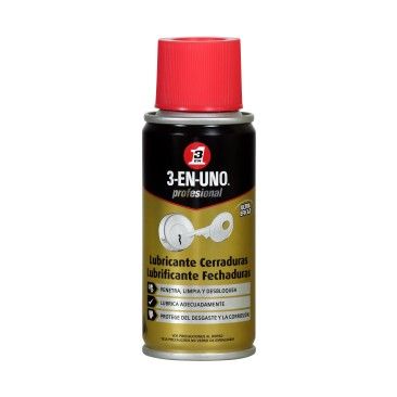 3-EN-UNO Profesional Lubrificante de Fechaduras - Spray 100 ml