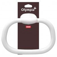 Toalheiro Argola Olympia Branco Toalheiro Argola Olympia Branco