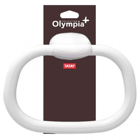 Toalheiro Argola Olympia Branco Toalheiro Argola Olympia Branco