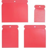 Conjunto 4 Espátulas Plásticas p/ Massa Conjunto 4 Espátulas Plásticas p/ Massa