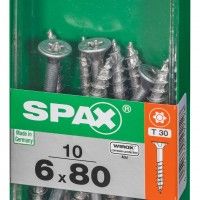 SPAX TRX CP WIROX 6x80mm M SPAX TRX CP WIROX 6x80mm M