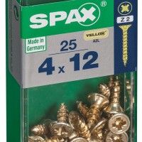 SPAX CP YELLOX 4x12mm S SPAX CP YELLOX 4x12mm S