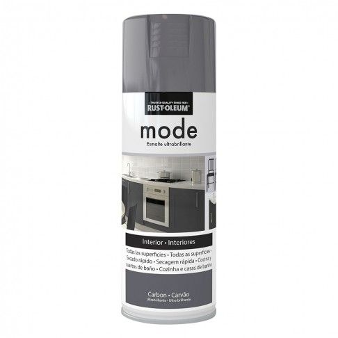 Spray Rust MODEPLUS Brilho Carvão 400ml Spray Rust MODEPLUS Brilho Carvão 400ml