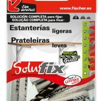 Kit Fixação Prateleiras Leves SOLUFIX Kit Fixação Prateleiras Leves SOLUFIX