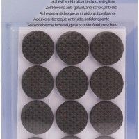 Proteção Adesivo D22mm Preto 12 unidades Proteção Adesivo D22mm Preto 12 unidades