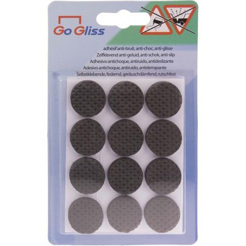 Proteção Adesivo D22mm Preto 12 unidades Proteção Adesivo D22mm Preto 12 unidades