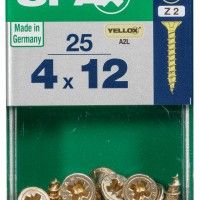 SPAX CP YELLOX 4x12mm S SPAX CP YELLOX 4x12mm S