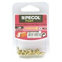Parafuso Aglomerado Cabeça Embeber Pz 2.6x12 Laton Parafuso Aglomerado Cabeça Embeber Pz 2.6x12 Laton