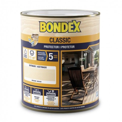 Velatura BONDEX Acetinado Negro 0,75L Velatura BONDEX Acetinado Negro 0,75L