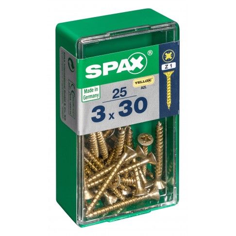 SPAX CP YELLOX 3x30mm S SPAX CP YELLOX 3x30mm S