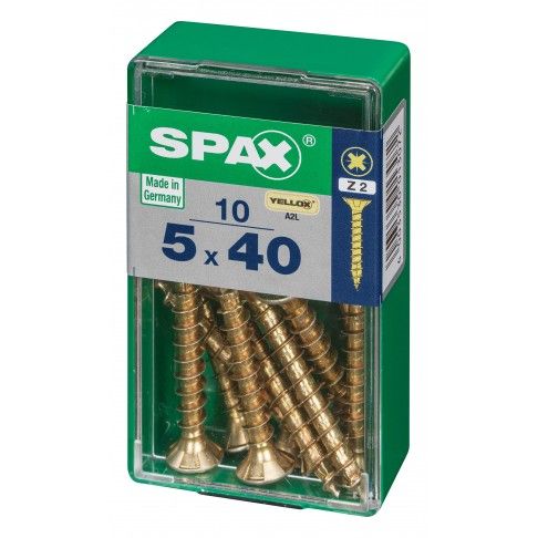 SPAX CP YELLOX 5x40mm S SPAX CP YELLOX 5x40mm S