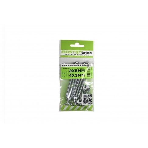 Pack 2 Esticadores+4 Corta Cabos 5mm/3mm Pack 2 Esticadores+4 Corta Cabos 5mm/3mm