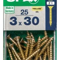SPAX CP YELLOX 3x30mm S SPAX CP YELLOX 3x30mm S