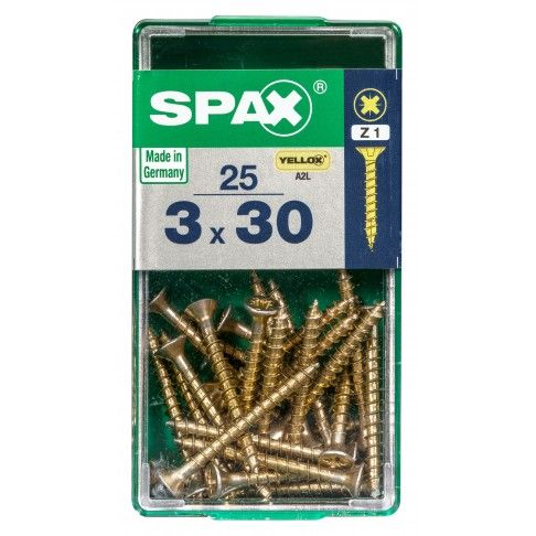SPAX CP YELLOX 3x30mm S SPAX CP YELLOX 3x30mm S