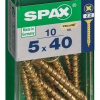 SPAX CP YELLOX 5x40mm S SPAX CP YELLOX 5x40mm S