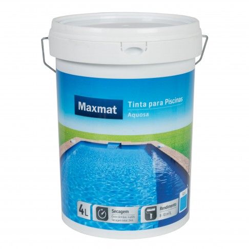 Tinta para Piscinas Azul 4L Tinta para Piscinas Azul 4L