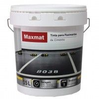 Tinta Pavimento MAXMAT Cinza 15L Tinta Pavimento MAXMAT Cinza 15L