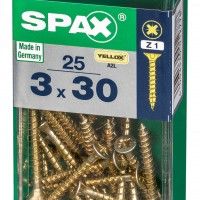SPAX CP YELLOX 3x30mm S SPAX CP YELLOX 3x30mm S