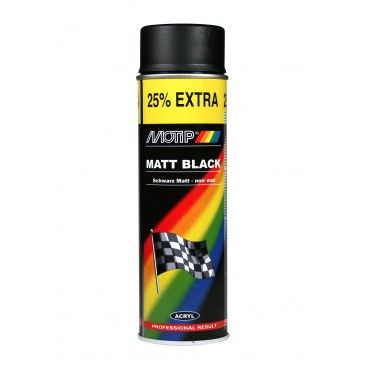 Spray Auto RAL 9005 Preto Mate 500ml