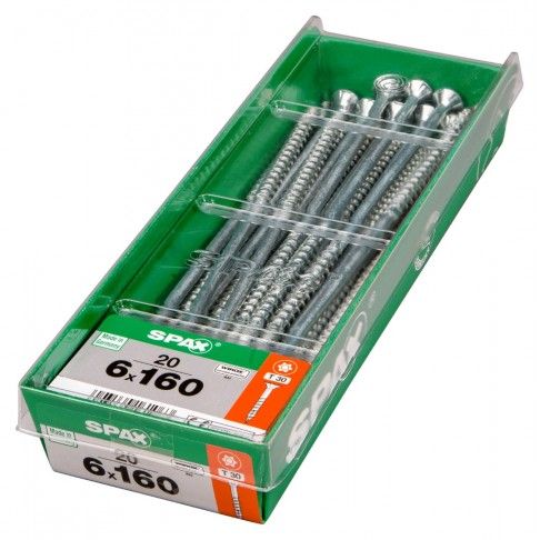 SPAX TRX CP WIROX 6x160mm STK L SPAX TRX CP WIROX 6x160mm STK L