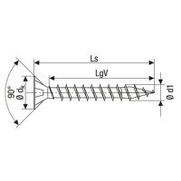 Parafuso Cabeça Plana Yellox 3,5x20 M 100 unid. Parafuso Cabeça Plana Yellox 3,5x20 M 100 unid.