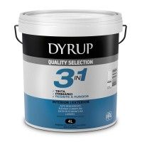Tinta 3Em1 Interior/Exterior Anti Fungos Branco 4L Tinta 3Em1 Interior/Exterior Anti Fungos Branco 4L