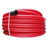 Tubo Anelado C/Guia 40mm Vermelho 50m Tubo Anelado C/Guia 40mm Vermelho 50m