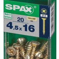 SPAX CP YELLOX 4,5x16mm S SPAX CP YELLOX 4,5x16mm S