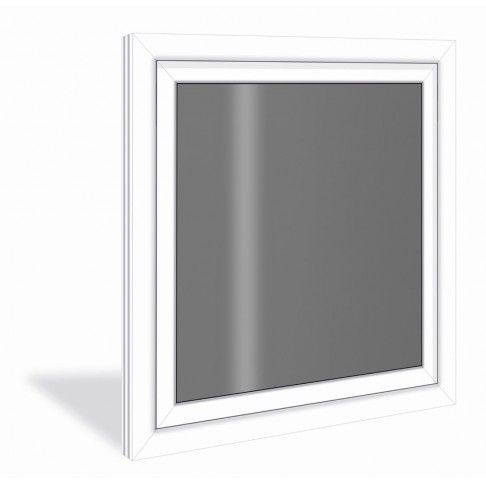 Janela PVC Vidro Duplo Esquerda 100x100cm Janela PVC Vidro Duplo Esquerda 100x100cm