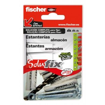 Kit Fixao Estantes Armazm SOLUFIX