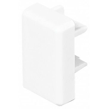 Topo para Calha 12x7mm Branco