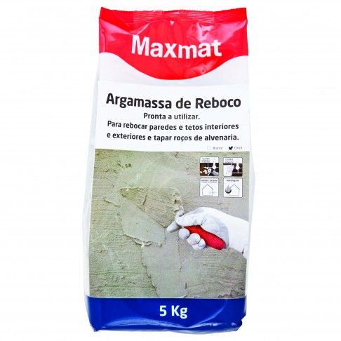 Argamassa Reboco Cinza 5Kg Argamassa Reboco Cinza 5Kg