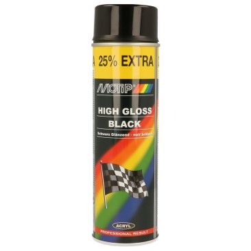 Spray Auto RAL 9005 Preto 500ml