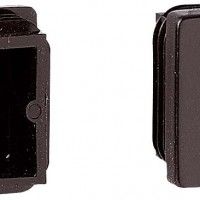 Ponteiras Rectangulares Embutir Pvc 25x25mm 4 unid. Ponteiras Rectangulares Embutir Pvc 25x25mm 4 unid.