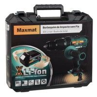 Berbequim Sem Fio Impacto 20V Maxmat Berbequim Sem Fio Impacto 20V Maxmat
