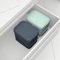 Balde c/ fixação 14L WALBIN cinza Balde c/ fixação 14L WALBIN cinza
