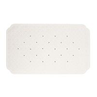 Tapete Poliester Cairo 53x53cm Branco Tapete Poliester Cairo 53x53cm Branco