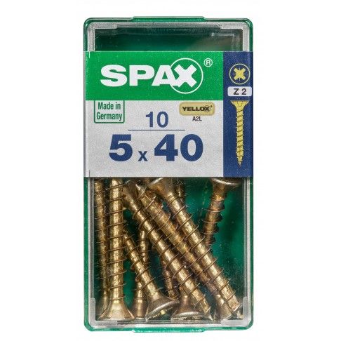 SPAX CP YELLOX 5x40mm S SPAX CP YELLOX 5x40mm S