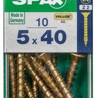 SPAX CP YELLOX 5x40mm S SPAX CP YELLOX 5x40mm S