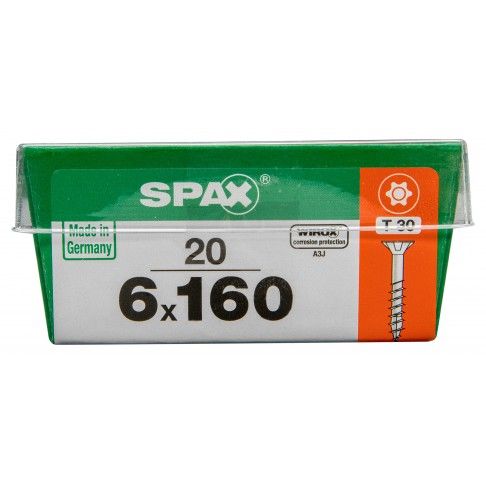 SPAX TRX CP WIROX 6x160mm STK L SPAX TRX CP WIROX 6x160mm STK L