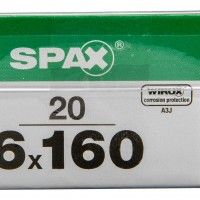 SPAX TRX CP WIROX 6x160mm STK L SPAX TRX CP WIROX 6x160mm STK L