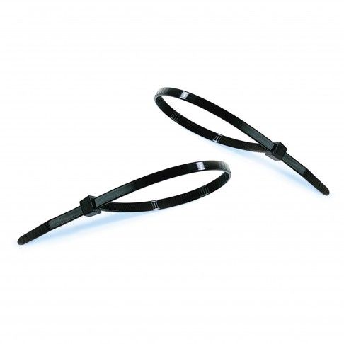 Abraçadeiras Serrilha 100x2,5mm Preto 50 unidades Abraçadeiras Serrilha 100x2,5mm Preto 50 unidades