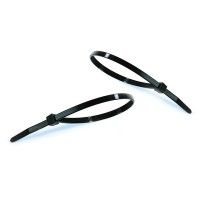 Abraçadeiras Serrilha 100x2,5mm Preto 50 unidades Abraçadeiras Serrilha 100x2,5mm Preto 50 unidades
