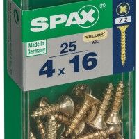 SPAX CP YELLOX 4x16mm S SPAX CP YELLOX 4x16mm S