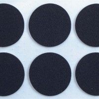 Proteção Adesivo D22mm Preto 12 unidades Proteção Adesivo D22mm Preto 12 unidades