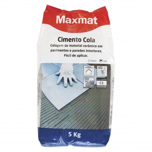 Cimento Cola Cinza 5Kg Cimento Cola Cinza 5Kg