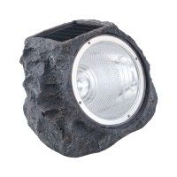 Pedra Candeeiro Solar 4 Leds