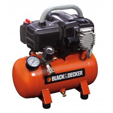 Compressor 6L BLACK+DECKER 1,5 HP