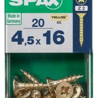 SPAX CP YELLOX 4,5x16mm S SPAX CP YELLOX 4,5x16mm S
