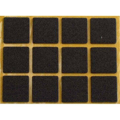 Proteção Adesiva Feltro 25x25mm Proteção Adesiva Feltro 25x25mm